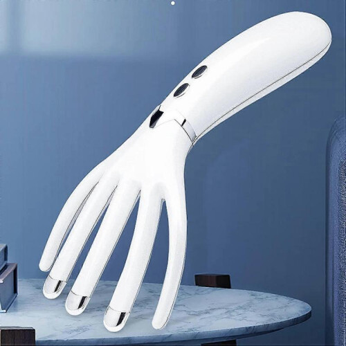 Head Massager, Rechargeable Head Mini Multi-Function Heating Electric Portable Massage Comb