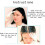 Head Massager, Rechargeable Head Mini Multi-Function Heating Electric Portable Massage Comb 4