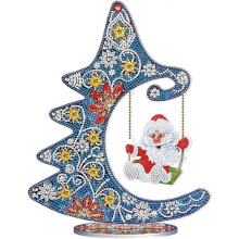 Christmas tree diamond art suit DIY diamond painting interior Christmas decoration Christmas table decoration