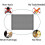 Dog Gate, Magic Gate for Dogs, Lockable Baby Safety Gate 5