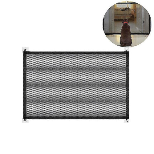 Dog Gate, Magic Gate for Dogs, Lockable Baby Safety Gate