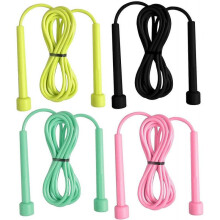 4 Pack Skipping Rope for Kids, Fitness Speed Jump Rope Adjustable, Outdoor Activity Jumping Rope for Kids Students Teenager Adults - 2.8m