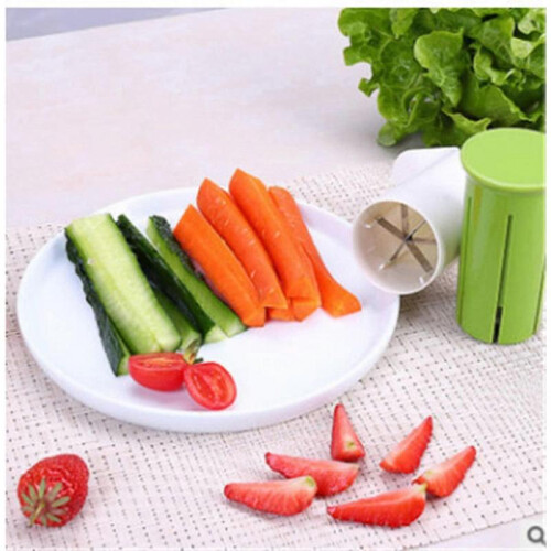 Creative Kitchen Tools, Multi-Function Fruit And Vegetable Slicer, Fruit Salad Making Pizza Fruit Dispenser 2