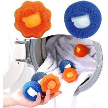 washing Machine Hair Remover Ball, Sponge Hair Removal Washing Machine, Washing Machine Hair Catcher, Absorbs Pet Hair And Washing Machine