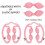 Massage Roller, Trigger Point Roller for Sore Muscles, Arm, Elbow, Thigh Roller Massager for Deep Tissue Relief ( Pink) 2