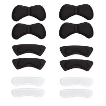 Heel Cushion Pads - Reusable Soft Shoe Pads & Self-adhesive Foot Care Protector Grips Liners Loose