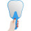 Handheld Mirror Small with Handle Blue, Hand Mirror Tooth-Shaped Kids Makeup Mirror 1