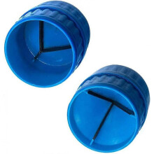 Universal Pipe Reamer Deburrer for Inner and Outer Pipes Multi-Layer Deburrer for Tubes with Steel Blades,CT-208 Blue