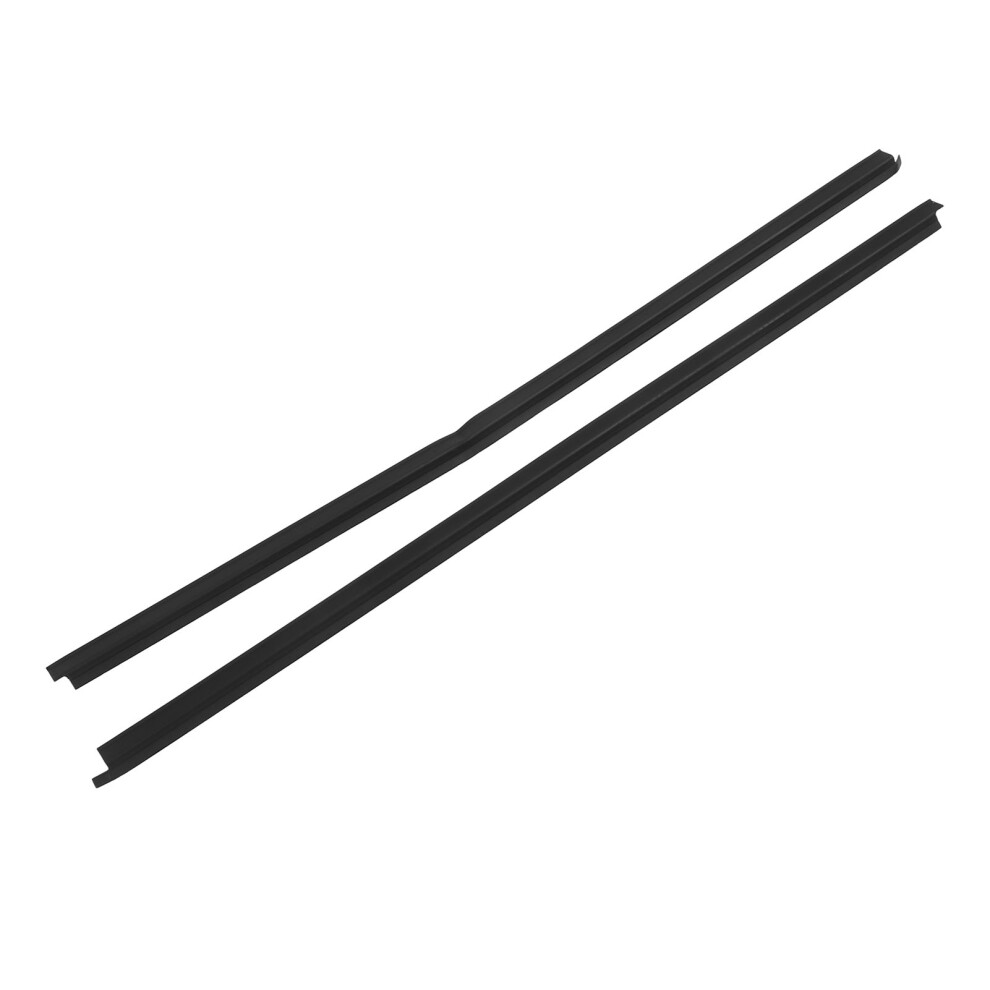 1 Pair Outer Door Seal Belt Weatherstrip 80821‑01G00 Rubber Window Weatherstrip Seal Belt for Pickup D21 Hardbody 1986 to 1994