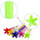 100 Pack Assorted Colors Professional Durable 70mm Plastic Golf Tee Bulk (Color Random) 3