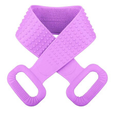 Back Scrubber for Shower,30inches for Choosing Bath Body Brush Silicone Back Brush Extra Long Exfoliating Body Scrubber with Handle for Men and Women