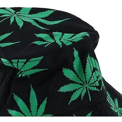 Unisex Sun Hat Bucket Hat Hemp Pattern Hat 1