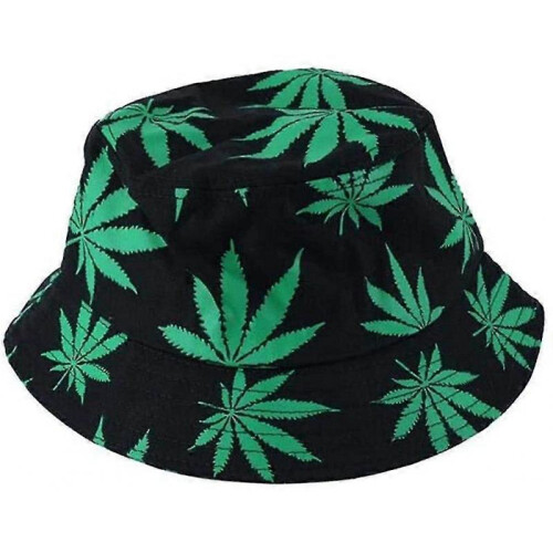 Unisex Sun Hat Bucket Hat Hemp Pattern Hat 2