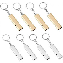8 PCS Survival Whistle reliable Double Tube Emergency Whistle Safety Whistles for Camping Hiking Outdoor Boating Hunting Sports Dog Training