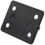 Pad Eye Plate U Hooks Heavy Duty Wall Mount Ring Hooks Marine Hanging Hardware Staple Hook Loop wit 4
