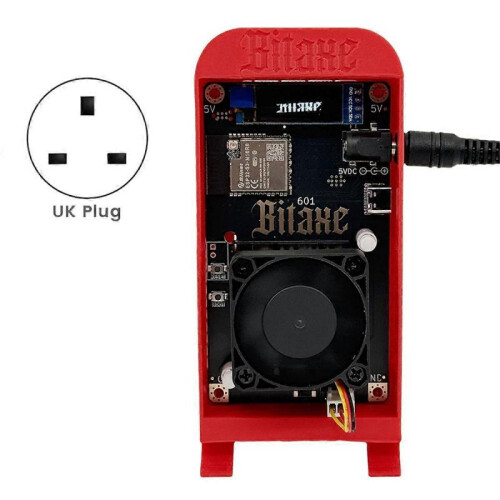 Bitaxe Gamma 601 BTC Solo Lottery Miner UK PLUG 2