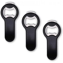2 In 1 Magnetic Beer Bottle Opener for Fridge And Rv with Cap Catcher - Pop Can Gift