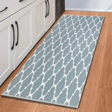 (60x220 cm _ Geometric Printed Runner Rugs Outdoor Indoor, Ava) Hallway Runner Rug Living Room Carpet Printed Rugs