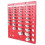34Hole Nut and Bolt ,,Bolt Size and Thread Gauge Identifier,Ruler with Inches and Centimeter 4