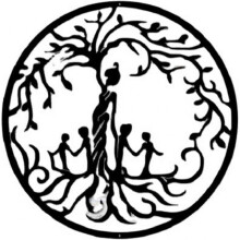 Metal Tree Man Wall Arts Minimalist Plant Wall Decor, Metal Wall Art Black Minimalist Silhouette