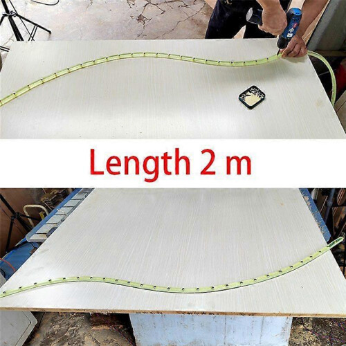 2M Woodworking Profiling Strip, Curve Template Adjustable&Fixed Complex Shape Contour Woodworking T 2