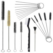 Sprayer Cleaning Kit 17 Pcs Multi-Purpose Paint- Brush Cleaner Tool with Nylon Mini Tube Brushes an