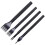 3MM 1/2/4/6 Diamond Stitching Chisel Hole Punches Tool, Leather Hole Punch, Leather Chisel Set-4 Pc 1
