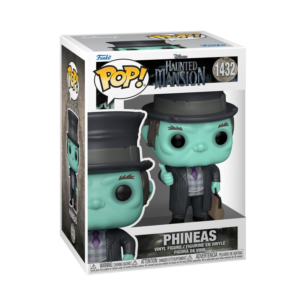 Funko Pop! Disney: The Haunted Mansion - Phineas – Official Vinyl Figure – Collectible For Fans