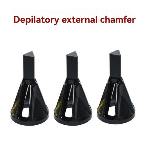 3Pc Triangular Handle Length of 18mm Except for Burr Screw Polishing Drill Chamfering Tool Suitable 2
