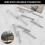 10Pcs Cable Railing Kit, Swage Stud End for Cable Railing, Swage Tensioner Cable Railing System for 4