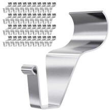 Vinyl Siding Hook Hanger,40Pack Stainless Steel Siding Hooks No Hole Siding Hanging Hanger for Hang