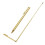 2PCS Dowsing Rods, Retractable Divining Rods, Portable Pen Shape L Rods, for Tools, Divining Water 1