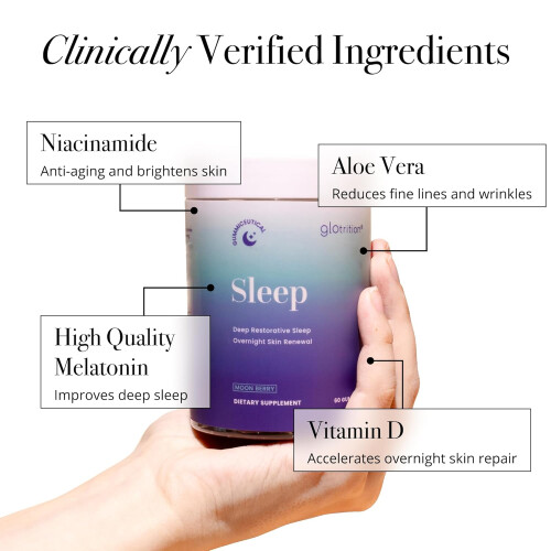 Glotrition Beauty Sleep Gummy | Deeper, Higher Quality Sleep 1