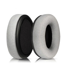 (light gray) Soft Earpads for HyperX Cloud 2 II X Headphone Ear Cushion Earpads Headphone Memory Sponge Sleeves Durable Ear Pads light gray