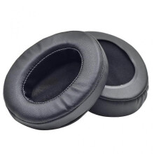 (Black PU) Geneic Earpads Pillow Ear Pads Sponge Cover Part for Stealth 400 500X 700XHeadphone SpareParts Repair Easily