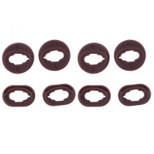 (Marron)Couvre-oreilles en silicone souple Bouchon d'oreille Bouchon d'oreille pour -Galaxy Buds live écouteurs compatibles Bluetooth Blanc