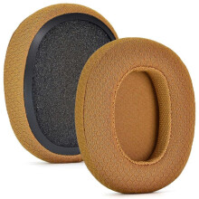 (brown) Breathable Fabric Cloth Ear Pads for HD4.50BTNC Headset Noise Cancelling Ear Pads Mesh Fabric Earpads Sleeves Cover brown