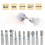 Nail Drill Bit Kit, Electric Nail Polishing Head Sets, Manicure Grinding Head Replacement 4