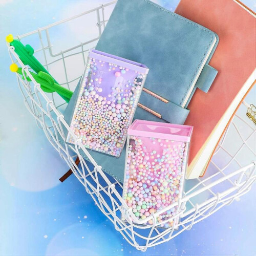 2 Pieces Cute Bubble Pen Holder Multi-Purpose Desktop Organizer 2