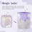 2 Pieces Cute Bubble Pen Holder Multi-Purpose Desktop Organizer 5