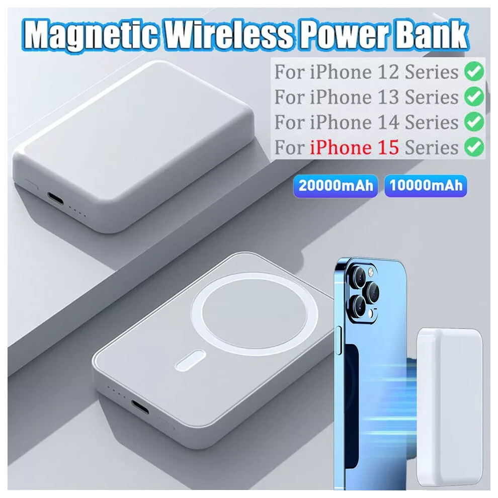 9000000mah Power Bank Portable Wireless Charger Magnetic Battery