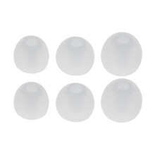 (TW) 1Set Double Color Eartips Silicone Replacement Earbud Ear Buds Tips for 3.8mm Hole Earbuds Earphones TW