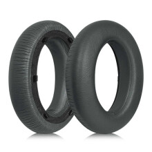 (Gray) Elastic Ear Pads Cover for Meizu HD60 Headphone Noise Cancelling Ear Cushions Qualified Ear Pads Sleeves Buckle Earcups Gray