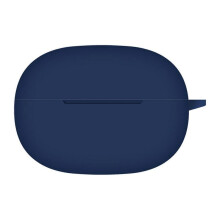 Silicone Earphone Cases Protective Box for Earbuds X3 Headphone Washable Pouch Earphone Silicone Cases Bags Accessories  midnight blue