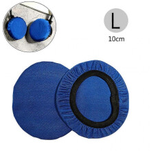 (Large, Blue) Dustproof Earpad Cover Washable Wireless Earpad Covers S L Size for Be-ats Stu-dio Stu-dio 3.0/2.0 Pro Executive Red trumpet
