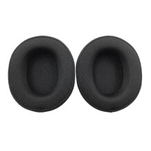 (A) 2 Pieces Earpads PU Leather or Cloth Type Ear Pads Cushion Ear Pads for Arctis 1 3 5 7 9 9X Pro Headphones