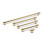 (128mm Handle) Gloss Gold Cabinet Handles & Matching Knob 3