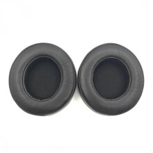 (Black) Plastic Buckle Earpads Kraken 7.1 V2 /Pro V2 Headphones Memory Foam Ear Pads Sheepskin Cover Gray