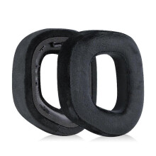 (Whole velvet) Replacement Headphone Earpads Cushion for HS80 RGB Earphone with Buckle Upgraded Ear Cushions Accessories