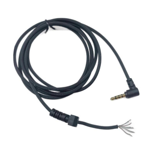 Music Cable for Gaming Headset Cable Original Gold Platings Earphone cable